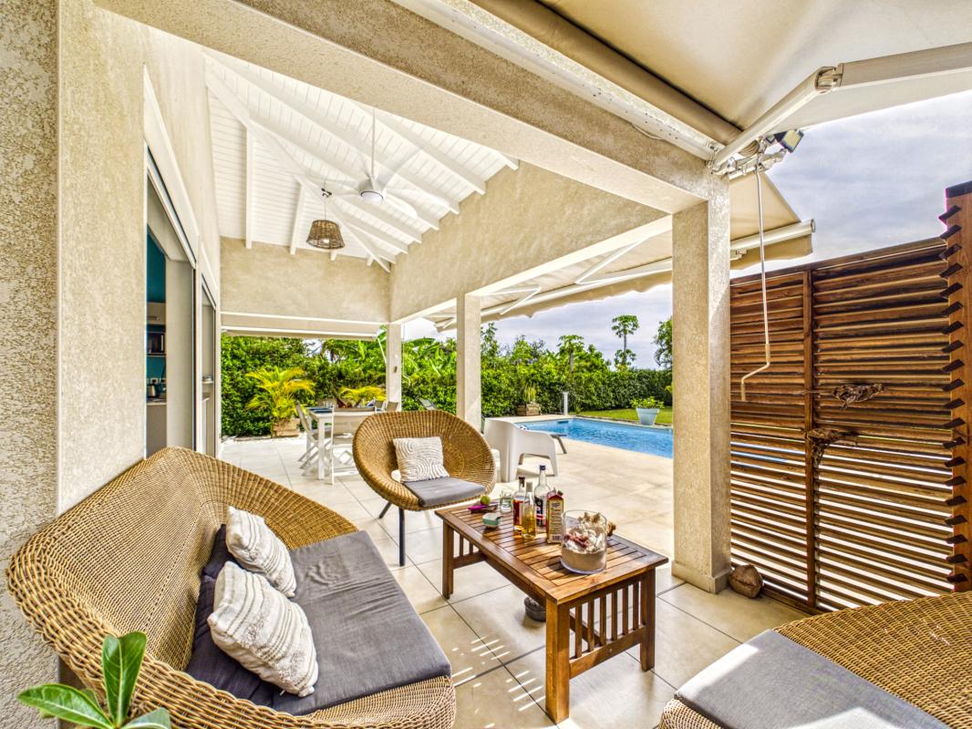 10.Location villa piscine proche plage Saint François Guadeloupe